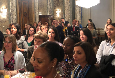 people at the reception